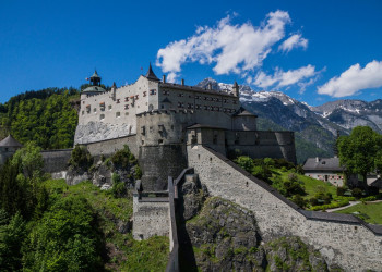 Каменный замок. Верфен. Австрия – фотографии Австрии