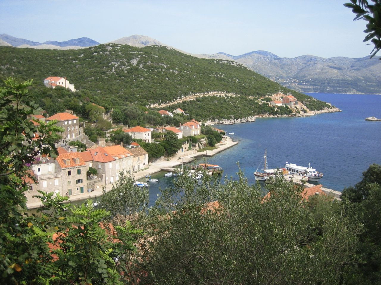 Дома на берегу Острова Шипан, Хорватия. Фото 10 – фотографии Хорватии