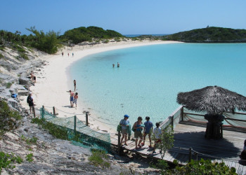 Пляж на острове Эксума, Багамские острова. Фото 3 – фотографии Багамских островов