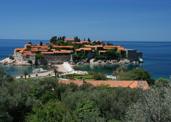 Дома на острове Святого Стефана, Черногория. Фото 10 – фотографии Черногории