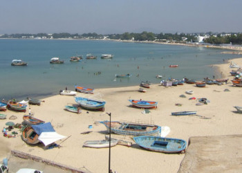 Лодки на пляже, Северный Тунис. Фото 10 – фотографии Туниса