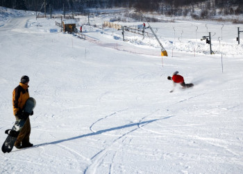 Лыжная трасса в Охта Парк, Россия. Фото 7 – фотографии России