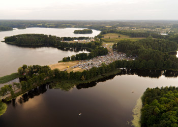 Большой остров на озере Зарасас (Zarasas) – фотографии Литвы