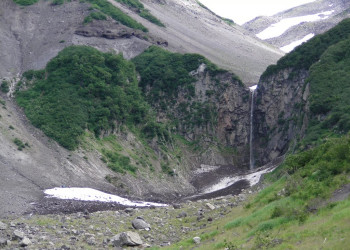 Вилючинский водопад на Камчатке, Россия – фотографии России