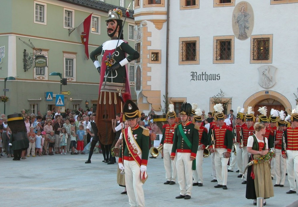 Шествие Самсона. Тамсвег. Австрия – фотографии Австрии