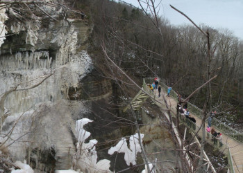 Водопад Валасте в окрестностях Йыхви (Эстония) – фотографии Эстонии