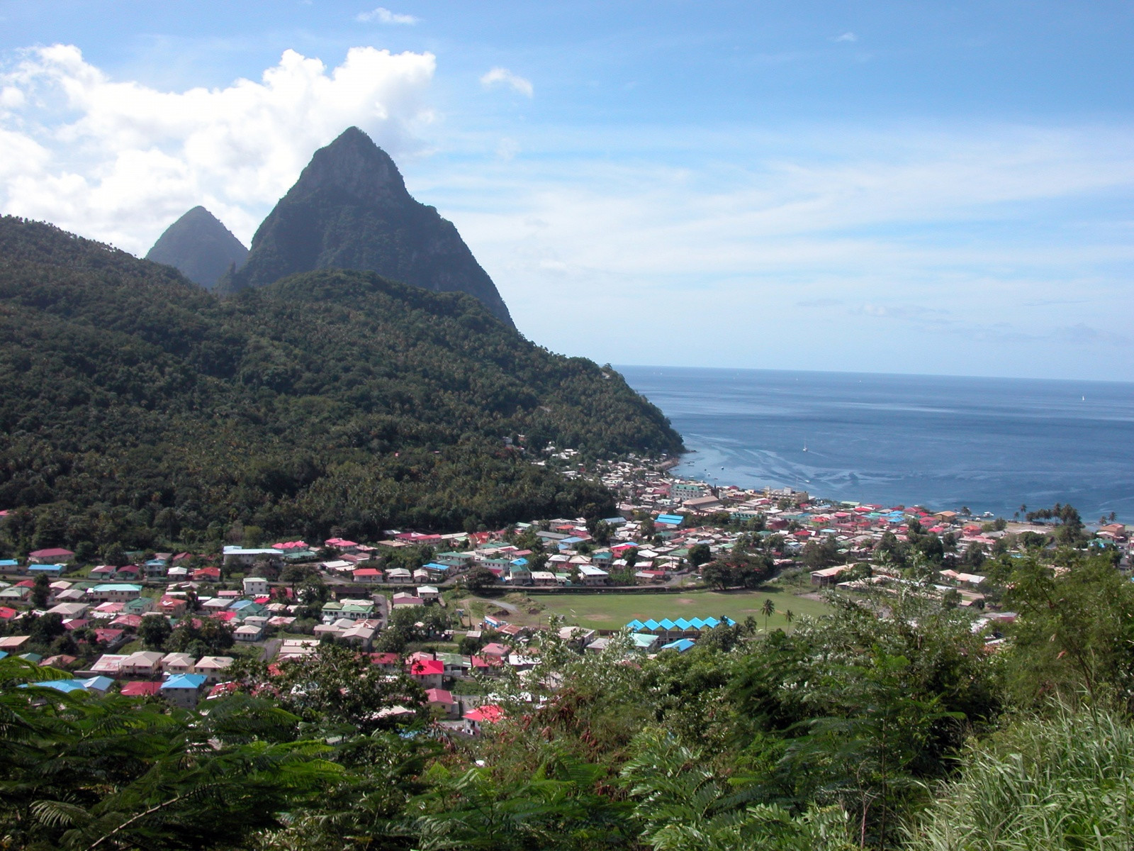 Город Суфриер – фотографии Сент-Люсии