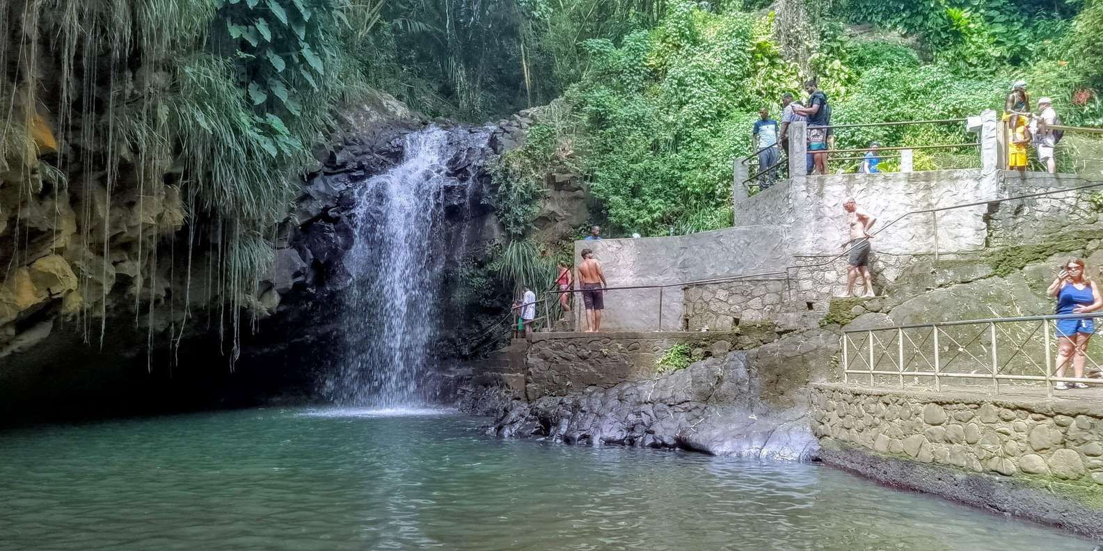 Водопады Аннандейл Annandale Falls – фотографии Гренады