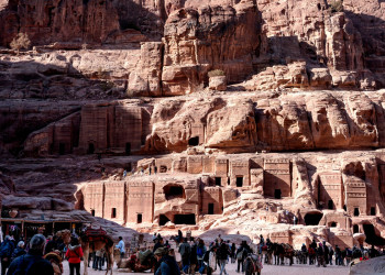 Город с тысячелетней историей Петра, Иордания – фотографии Иордании