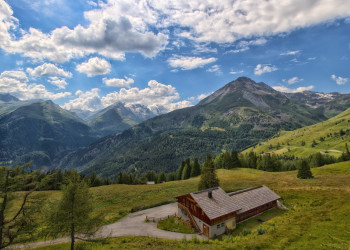 Облачное него и горы. Национальный парк Высокий Тауэрн. Австрия. – фотографии Австрии