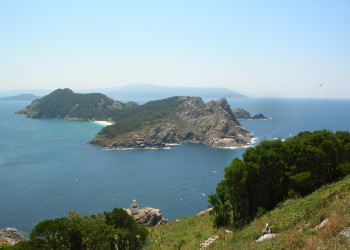 Отрова Сиес (The Islas Cies), в 12 км от пляжа Самиль – фотографии Испании