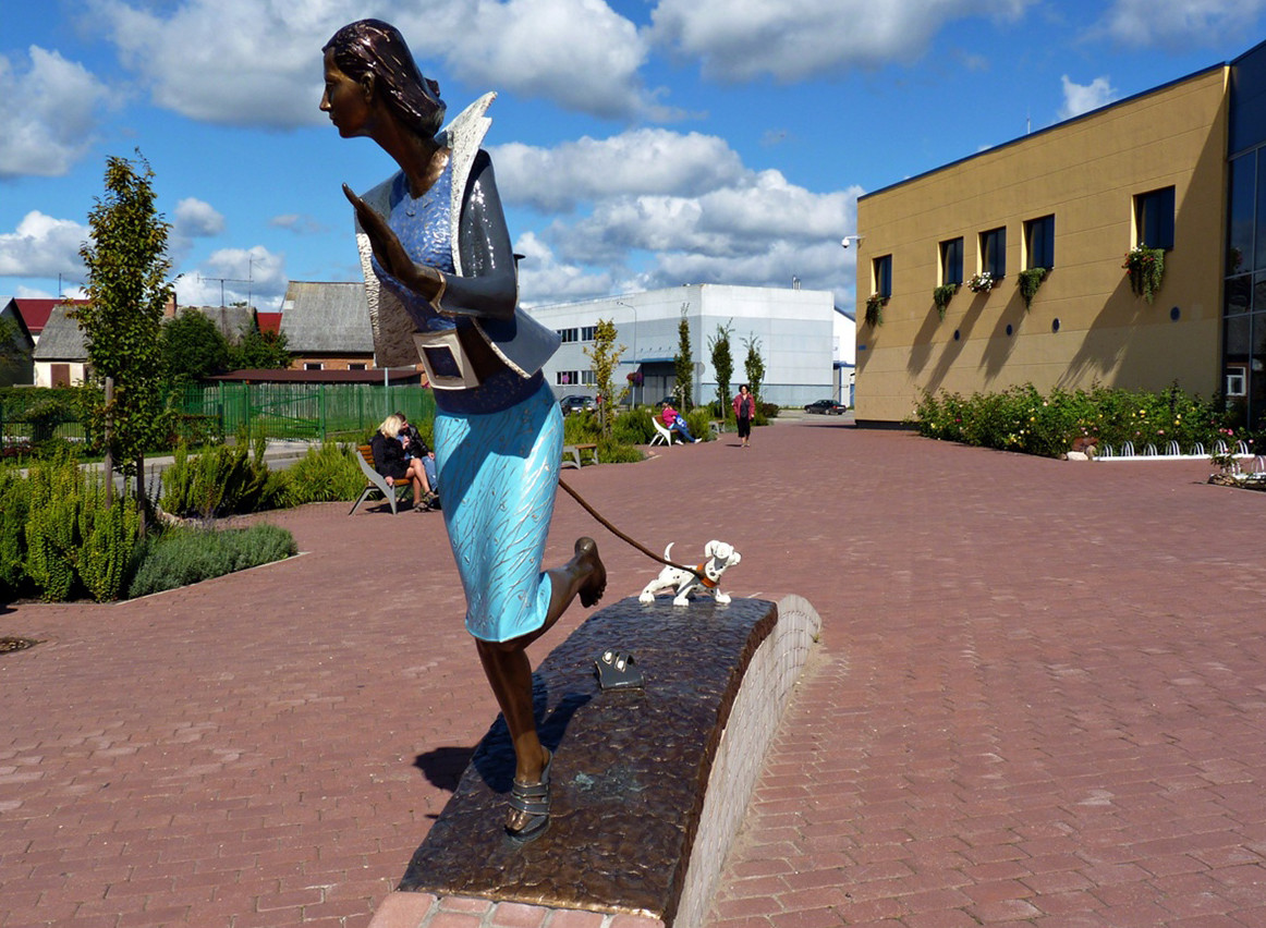 Дама с собачкой в Тукумсе – фотографии Латвии