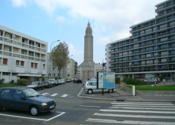 Улица в Гавре, Франция. Фото 5 – фотографии Франции