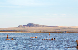 Знаменитое солёное озеро Баскунчак, Астраханская область. Фото 1 – фотографии России