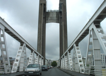 Мост в Бресте, Франция. Фото 1 – фотографии Франции