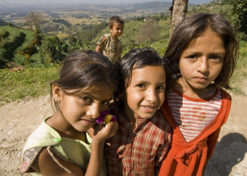 Ещё детишки – фотографии Непала