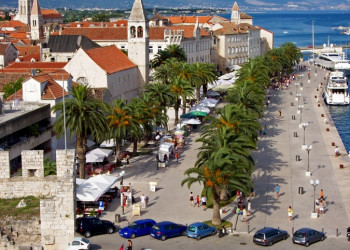 Набережная в Трогире, Хорватия. Фото 23 – фотографии Хорватии