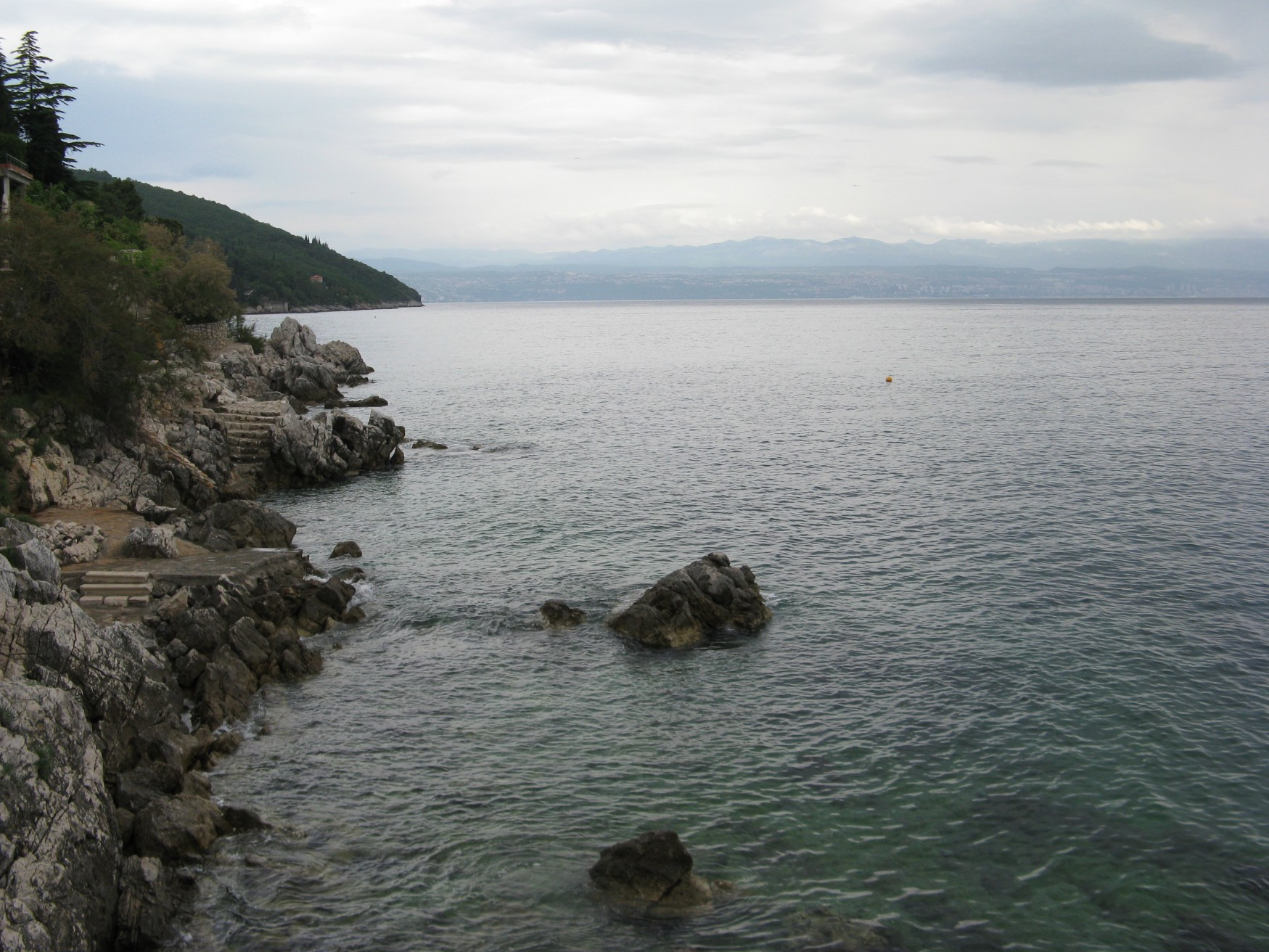 Море в Мощеничка-Драга, Хорватия. Фото 4 – фотографии Хорватии