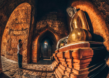 Статуя Будды – фотографии Мьянмы