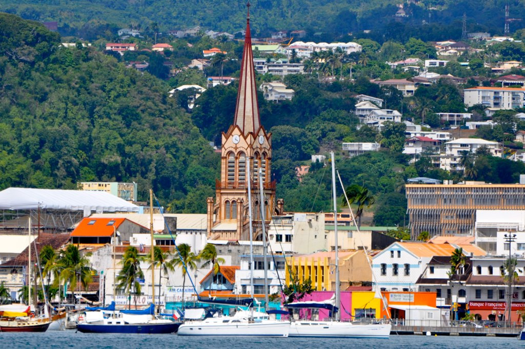 Кафедральный собор Сен-Луи в городе Фор-де-Франс – фотографии Мартиники