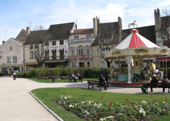 Сквер в Боне, Франция. Фото 1 – фотографии Франции