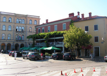 Улица в Лабине, Хорватия. Фото 1 – фотографии Хорватии