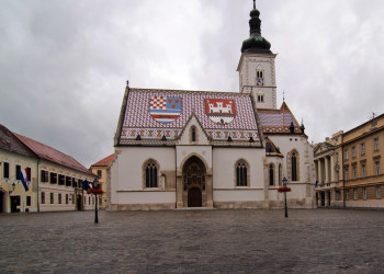 Церковь Святого Марка (Crkva svetog Marka), Хорватия. Фото 3 – фотографии Хорватии