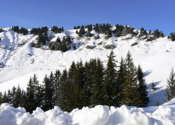 Снег в Самоене, Франция – фотографии Франции