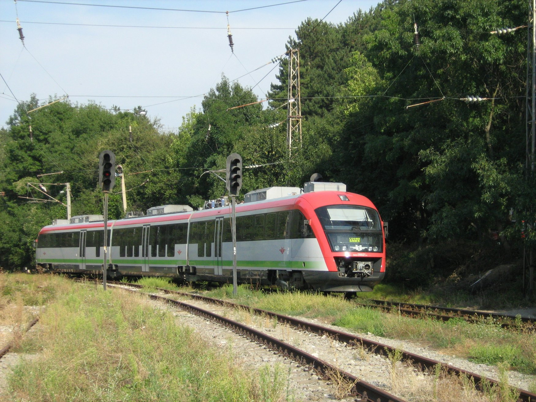 Поезд в Банкя, Болгария – фотографии Болгарии