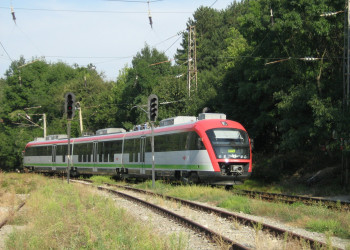 Поезд в Банкя, Болгария – фотографии Болгарии