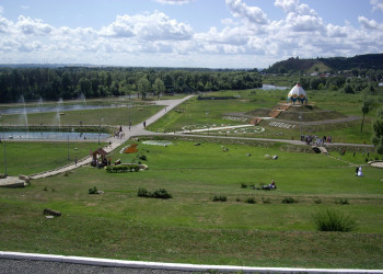 Шишкинские пруды – городская зона отдыха в Елабуге. Фото 1 – фотографии России