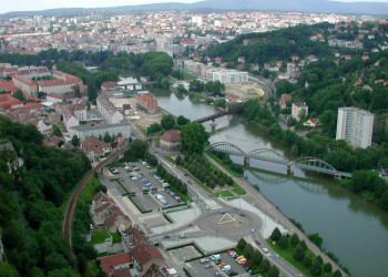 Панорамный вид в Безансоне, Франция. Фото 5 – фотографии Франции