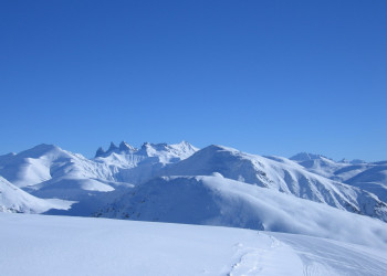 Снег в Альп-д'Юез, Франция. Фото 2 – фотографии Франции