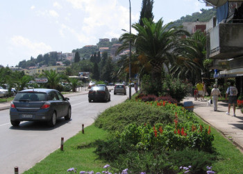 Улица в Будва, Черногория. Фото 23 – фотографии Черногории