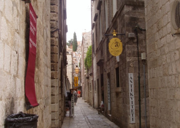 Улица в Дубровнике, Хорватия. Фото 18 – фотографии Хорватии