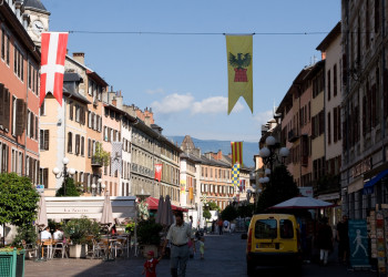 Дома в Шамбери, Франция – фотографии Франции