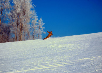 Лыжная трасса в Охта Парк, Россия. Фото 17 – фотографии России