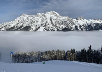 Горнолыжный спуск. Леоганг. Австрия. – фотографии Австрии