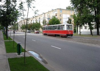 Улица в Витебске, Беларусь. Фото 1 – фотографии Беларуси