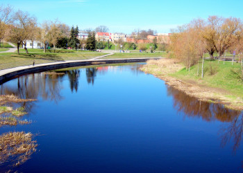 Парк Сянвагес – визитная карточка Паневежиса – фотографии Литвы