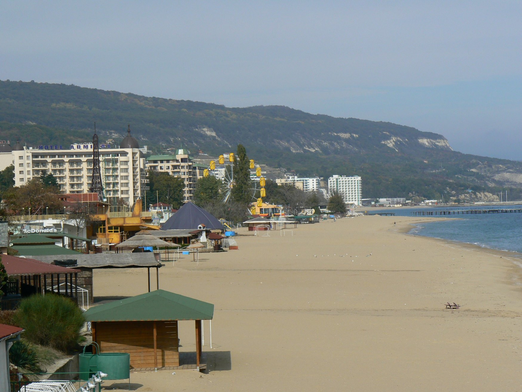 Пляж в Золотых песках, Болгария. Фото 17 – фотографии Болгарии