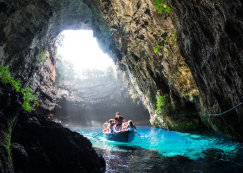 Пещера Мелиссани в Греции – фотографии Греции