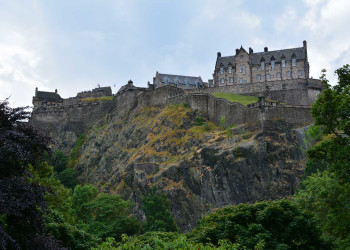 Бастион эдинбургский замок (Edinburgh Castle) в Шотландии – фотографии Великобритании