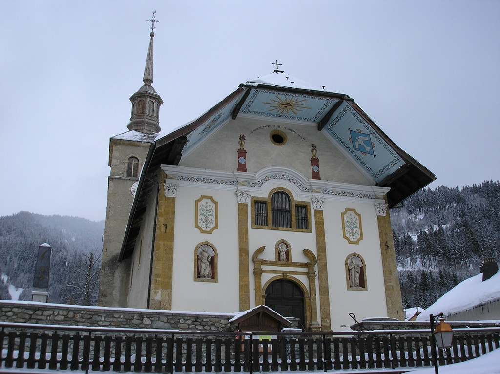 Церковь в Ле-Контамине-Монжуа, Франция. Фото 3 – фотографии Франции