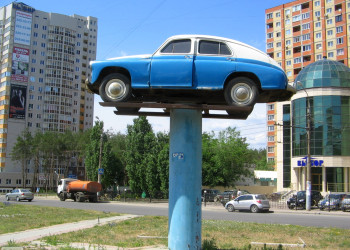 Старая Победа на Бульваре Победы. Воронеж – фотографии России