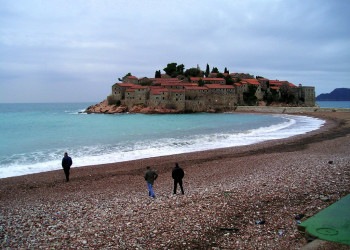 Пляж в Святой Стефан, Черногория. Фото 15 – фотографии Черногории