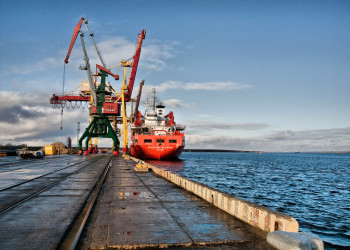 Грузовой порт Архангельск (Arkhangelsk). Фото 2 – фотографии России