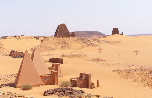 Пирамиды Мероэ 8 – фотографии Судана