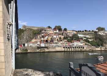 Вид с моста Понти-ди-Дон-Луиш I на другой берег, Порту – фотографии Португалии