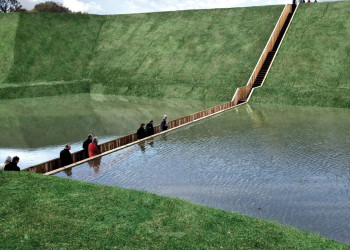 Мост Моисея или Мост под водой (Moses Bridge) – фотографии Нидерландов
